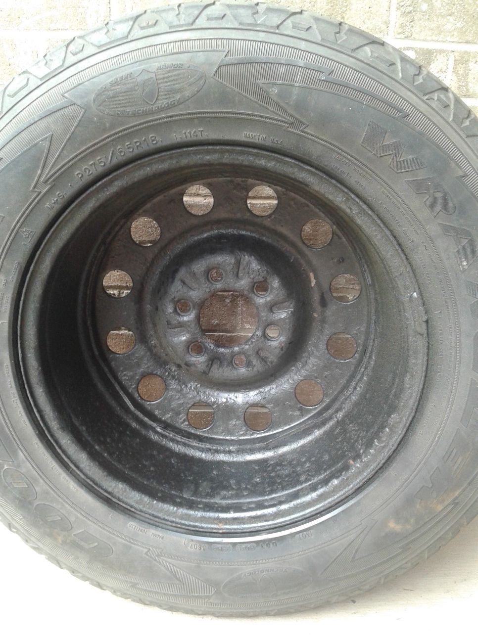 Truck Spare 6 lugs.   READ POST