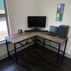 l shaped desk