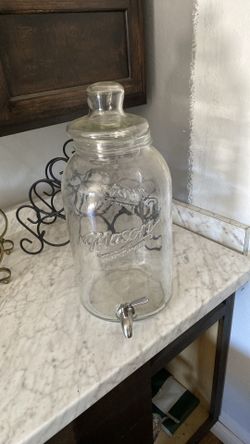 Large mason drink dispenser