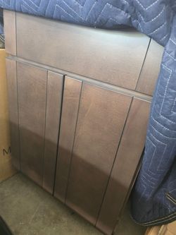 ESPRESSO BATHROOM VANITY CABINET