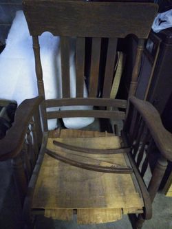 Antique rocking chair