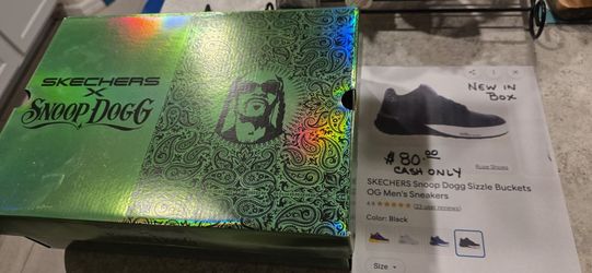 SKECHERS X SNOOP DOG 251180/BLK