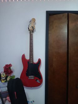Modded squier strat (amazing for metal)