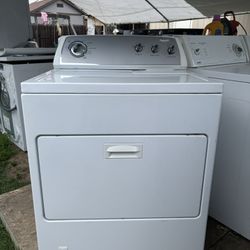 Gas Dryer Brand Whirpool Everything Works Well 3 Months Warranty 