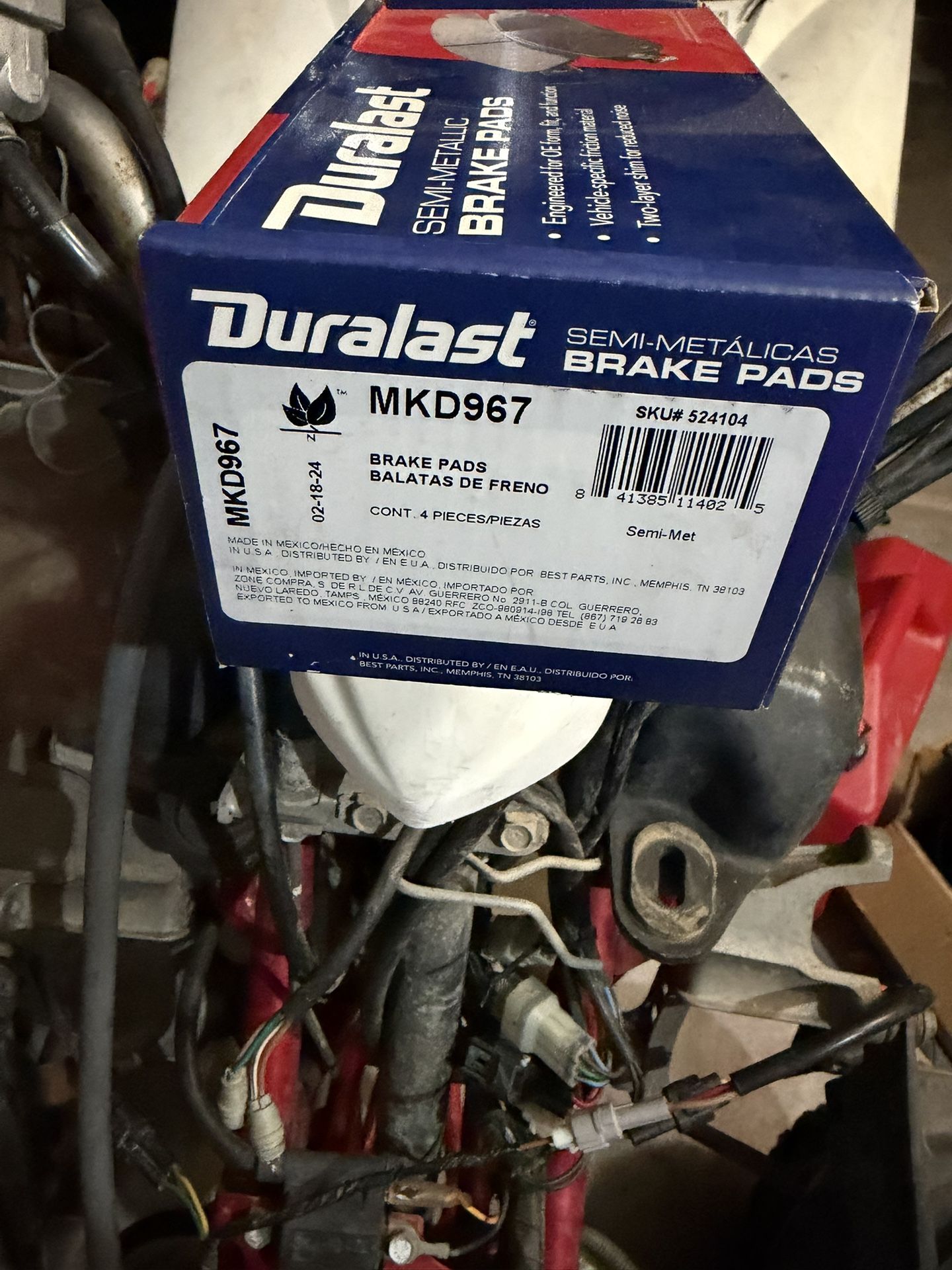Brake Pads MKD967
