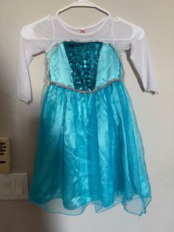 Elsa Frozen Princess Costume Dress Girls