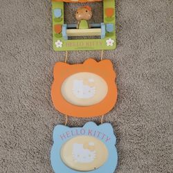 Wooden Hello Kitty Picture Frame