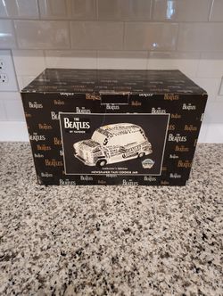 The Beatles Newspaper Taxi Limited Edition Cookie Jar
