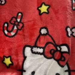 Hello Kitty Christmas Blanket Nueva