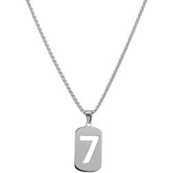 Lucky Number 7 Pendant Necklace