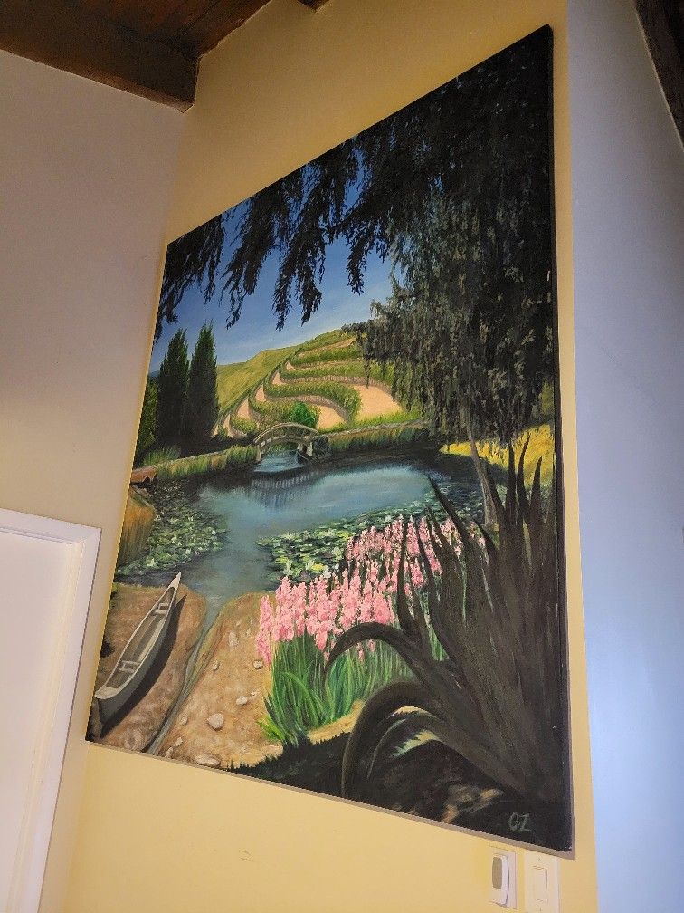 Giant Oil Painting Canvas Wall Art