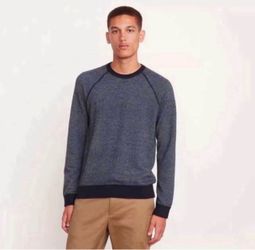 VINCE BIRDSEYE WOOL/CASHMERE SWEATER Size Medium