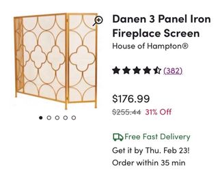 Fireplace Screen