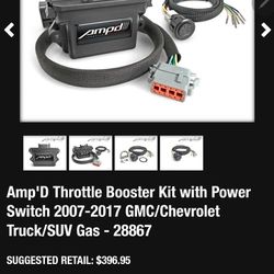 Throttle Sensitivity Booster Chevy