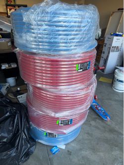 3/4 in. x 300 ft. Blue & Red PEX-A Expansion Pipe in Solid