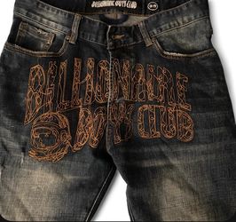 Billionaire Boys Club Embroidered Denim Jeans size 32