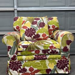 Single Floral Couch