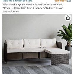 Patio L Shaped Couch