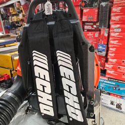 ECHO 233 MPH 651 CFM 63.3cc GAS 2-STROKE BACKPACK LEAF BLOWER WITH TUBE THROTTLE NEW