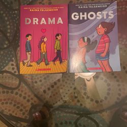 Two Books Drama And Ghosts $5. For Both
