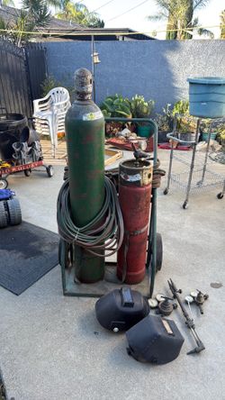 Torch tank set