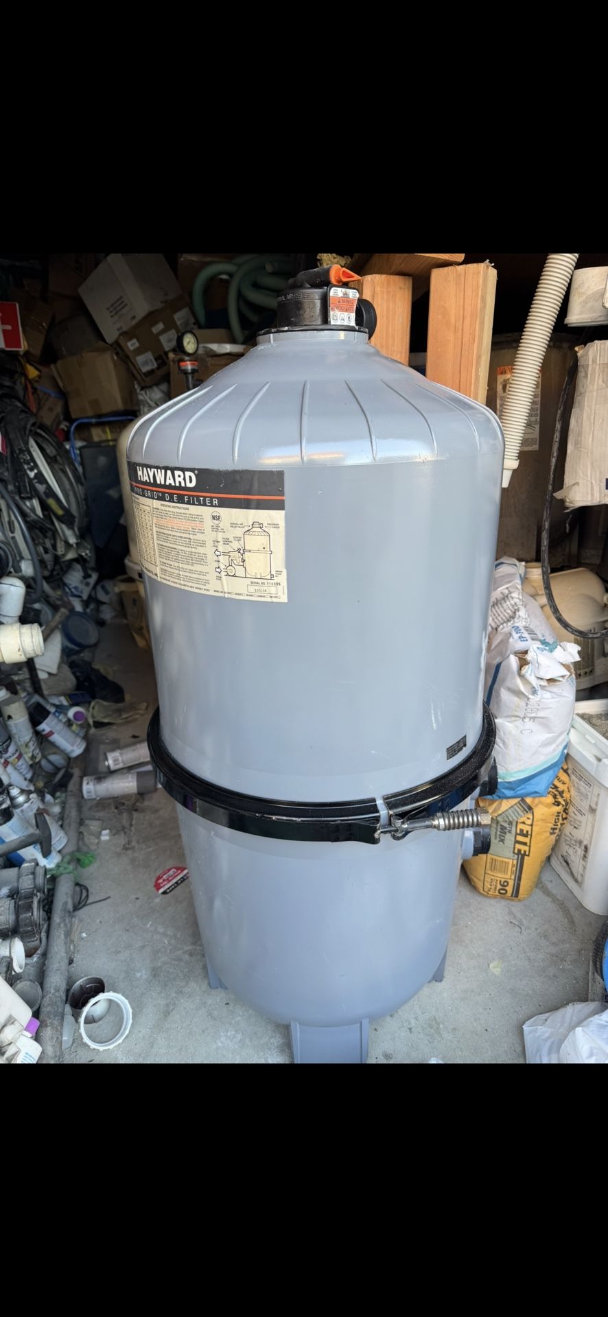 Hayward DE Pool Filter 60 Sq Ft