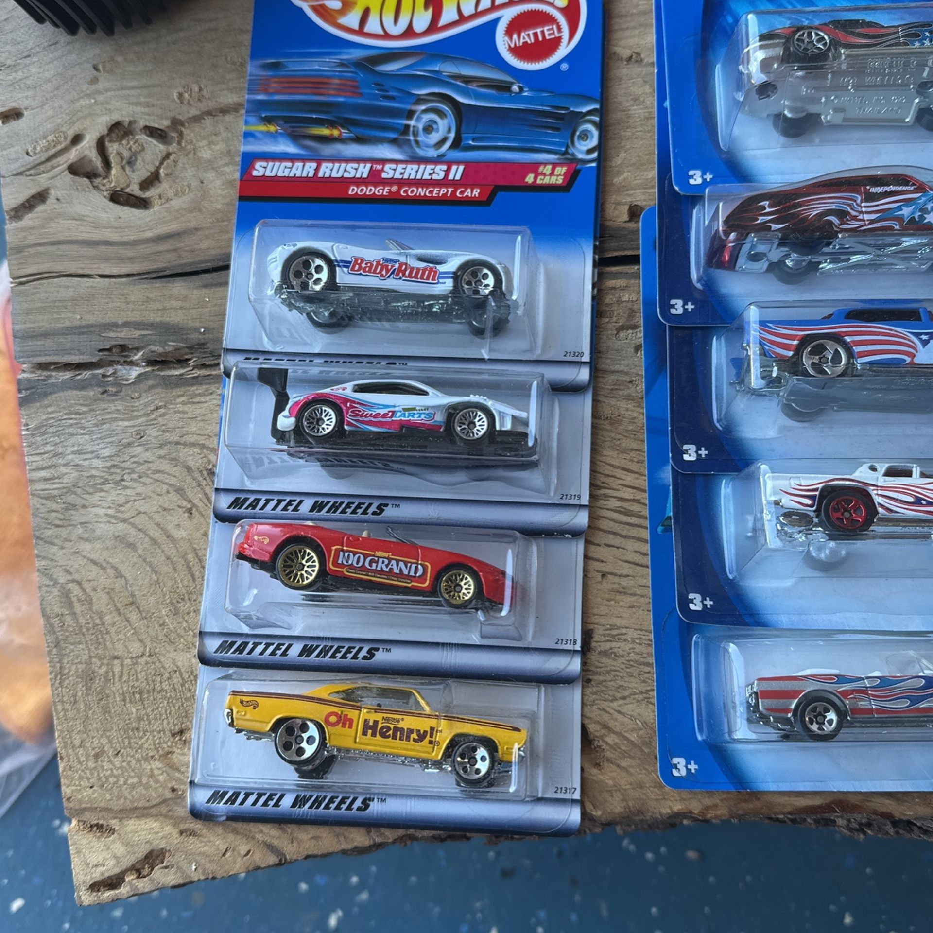 Hotwheels Sugar Rush Series 2 , Cars 1-4 From 1998