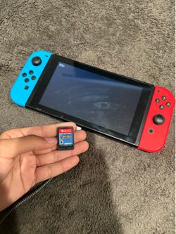 Nintendo switch + Mario Game & 128GB MICROSD