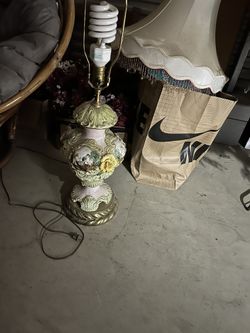 Capodimonte Lamp Antique