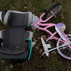 Car seat And Schwinn Bike