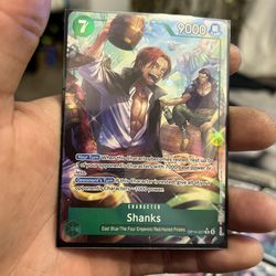 Op14 Shanks (Alternate Art) OP14-027 The Azure Sea's Seven Foil