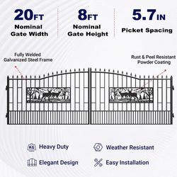 20 Ft Gate  New 5 Available