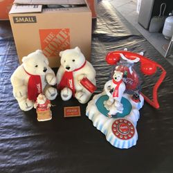 Polar Bear Animated Phone N 2 Stuffed Bears!