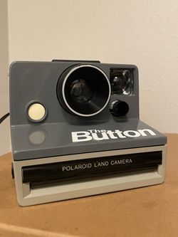 Vintage Polaroid ‘The Button’ Land Camera with Neutral Density Filter