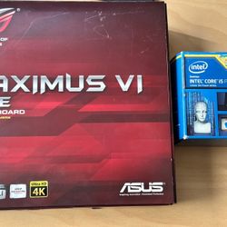 ASUS ROG Maximus VI Gene Motherboard With Pre-installed i5-4670K