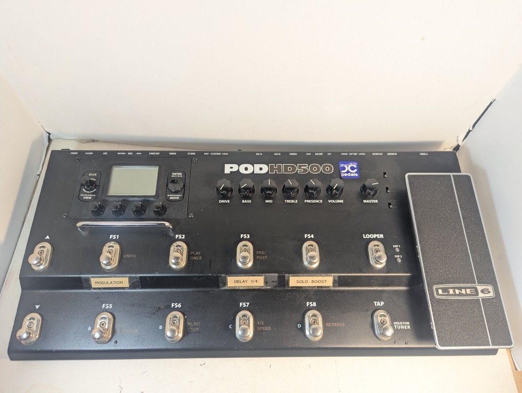 Line 6 POD HD500 Multi-Effect Guitar Pedal Board