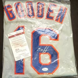 Dwight "Doc" Gooden signed MLB jersey 