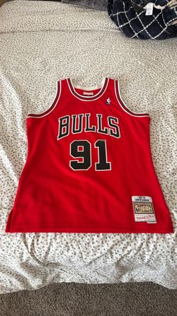 Mitchell & Ness Dennis Rodman Chicago Bulls #91 Jersey