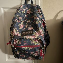 Flower Jansport Backpack 