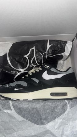 Nike Air Max 1s Patta Waves Black Size 10