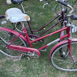 2 Vintage Bikes 