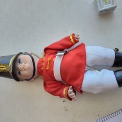 Lee Middleton 1979 Christmas Angel Collection Toy Soldier Boy 14" Doll #2892