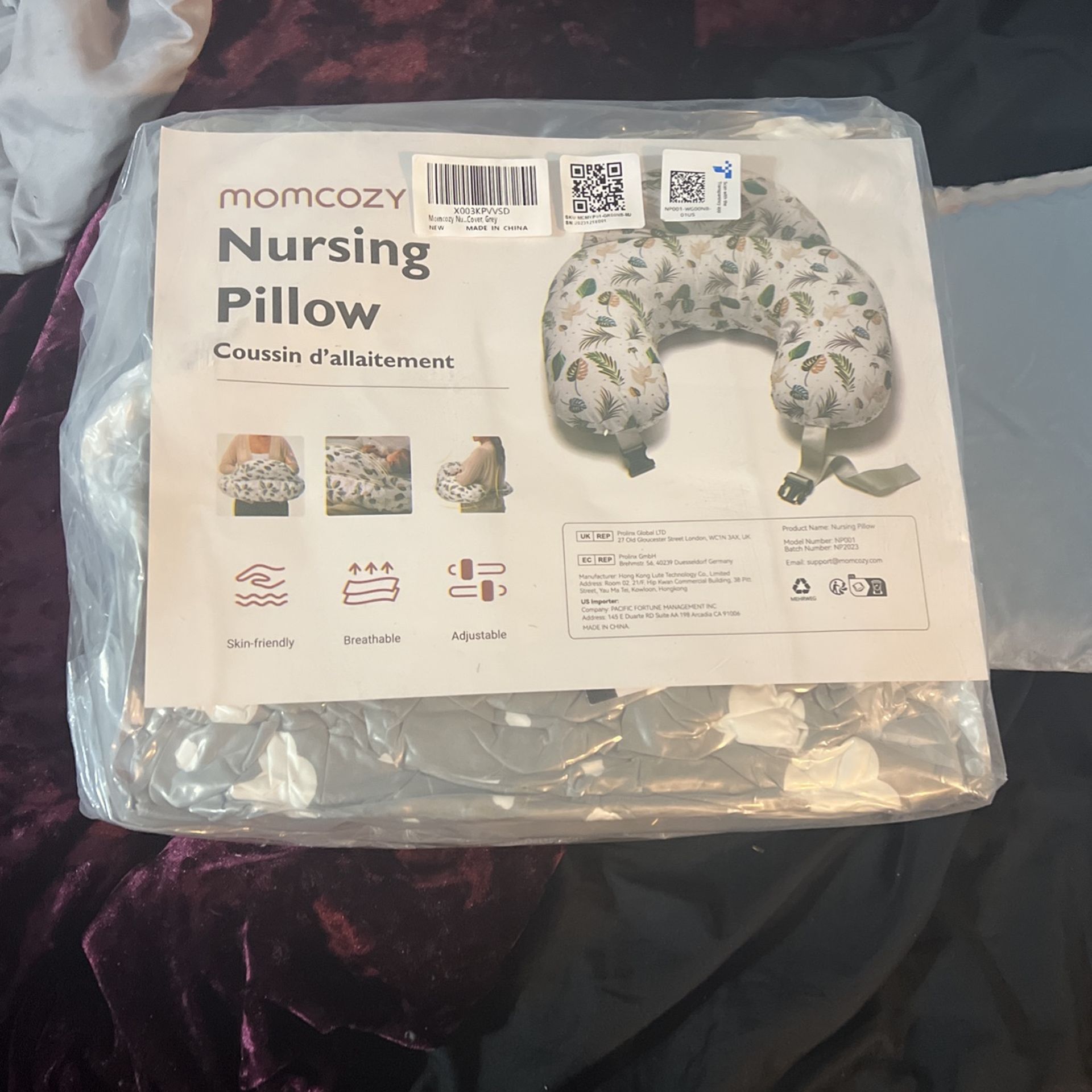Pregnancy Pillow And Wash Cloths