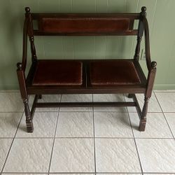 Wooden 2 Seater Bench