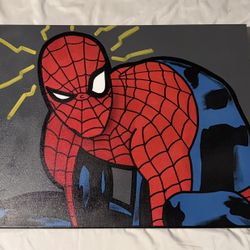 Spider-Man Painting 