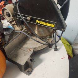 Miter Saw And Blade Runner