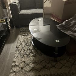 Two End Tables And Coffee Table 