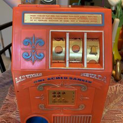 Vintage Slot Machine 🎰 Handle Needs Repair 10 Cent 
