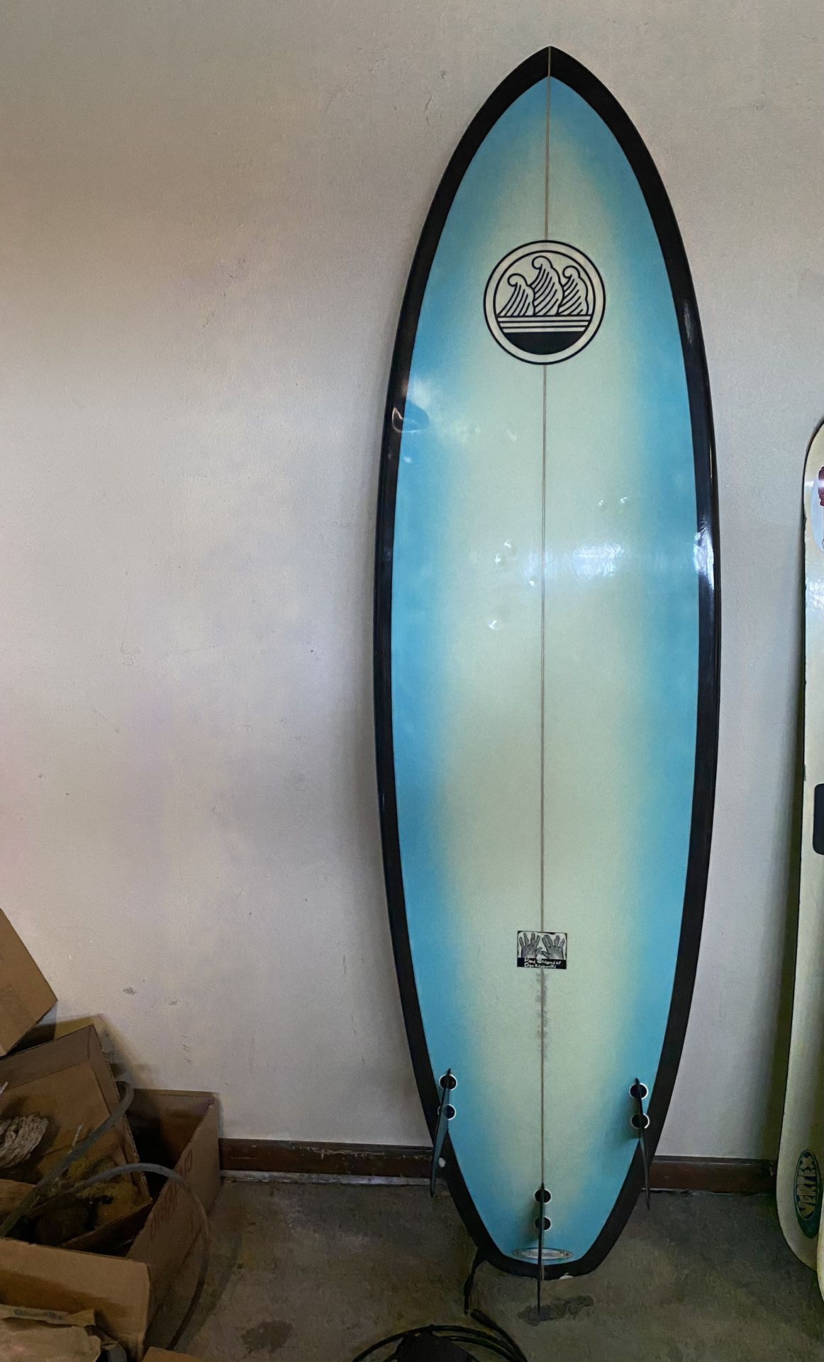 Custom Hand Shaped Surfboard 6’6”