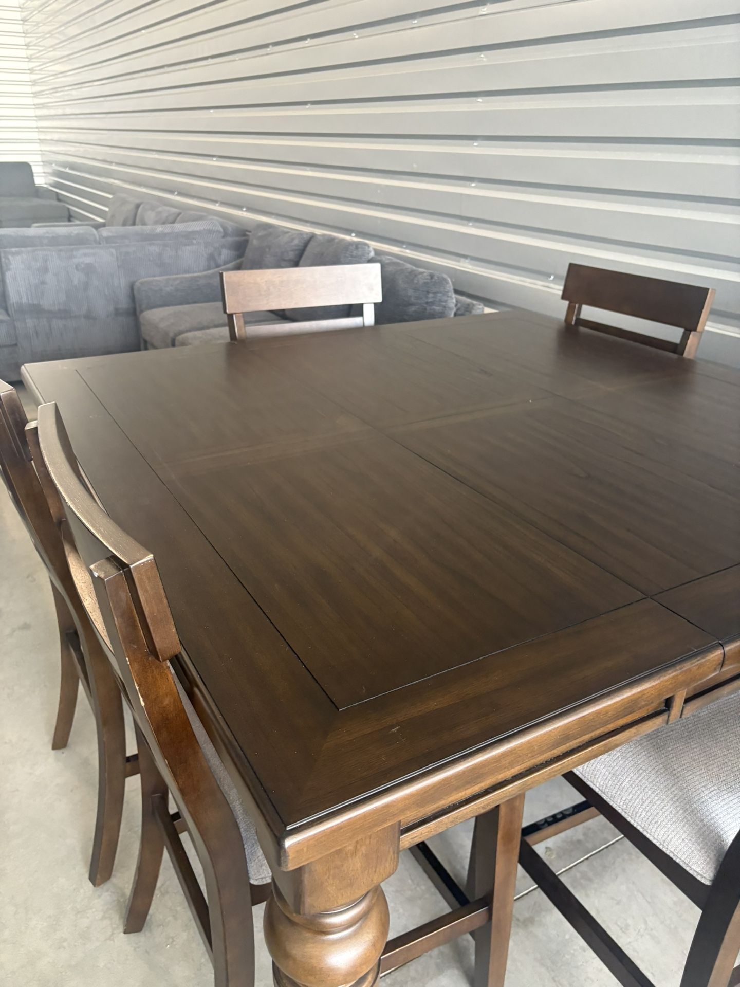9 Pieces Dining Table 